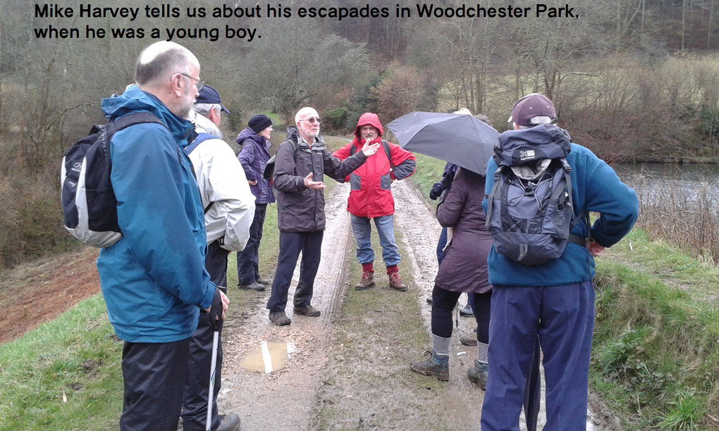Mike Hervey tells us about his escapades in Woodchester Park when he was a young boy.
