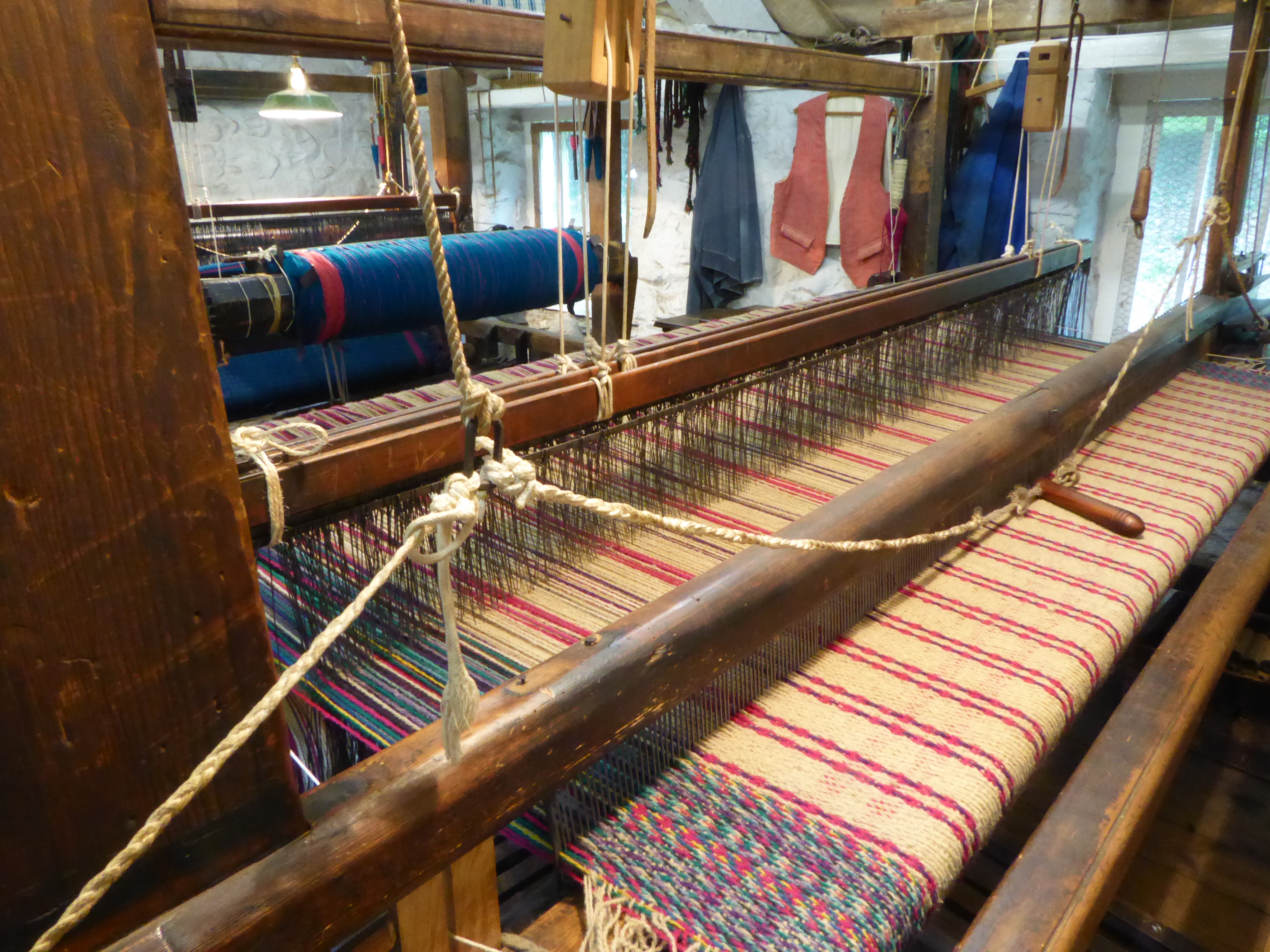St Fagan's weaving loom